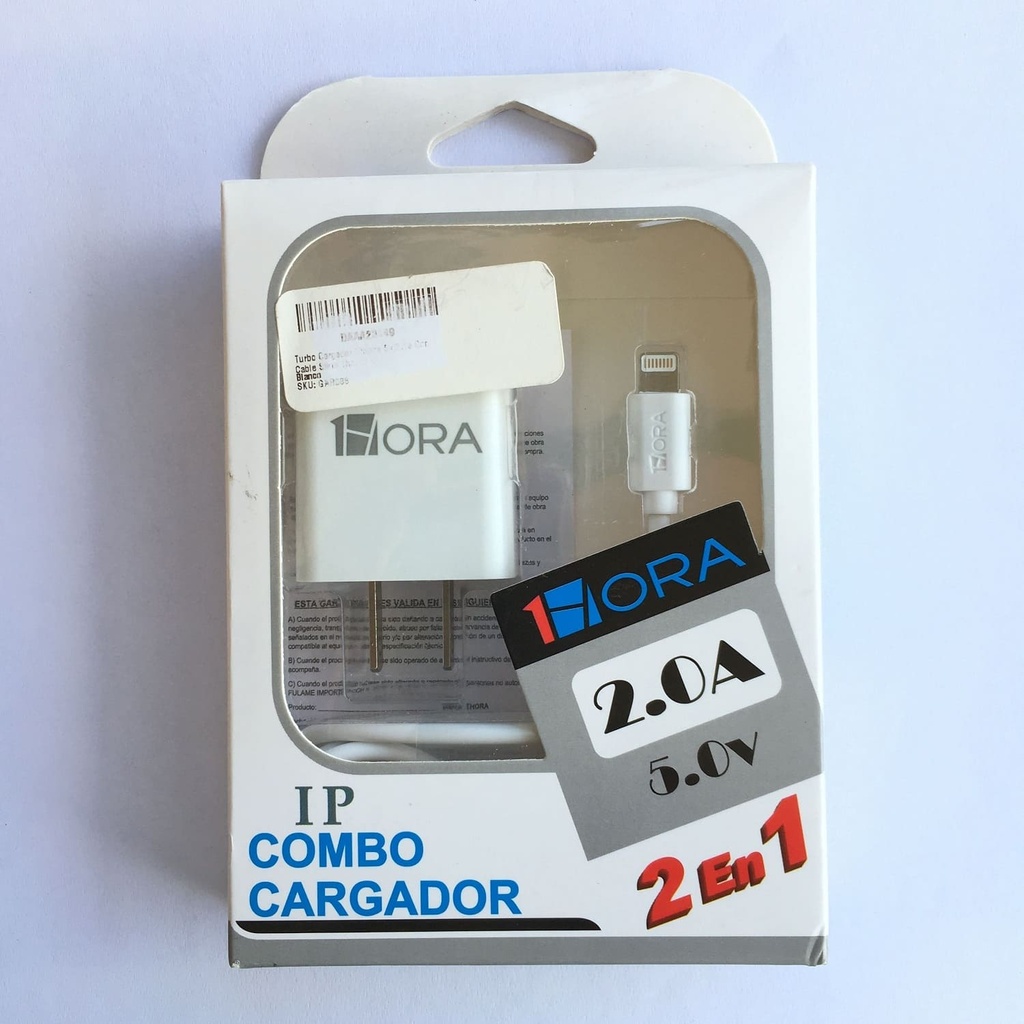 Combo Cargador USB
