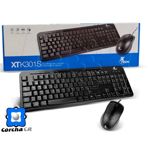 Duo mouse & teclado Cableado